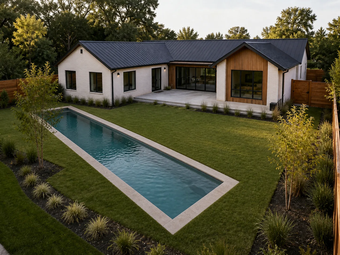 Lap pool — Rendered