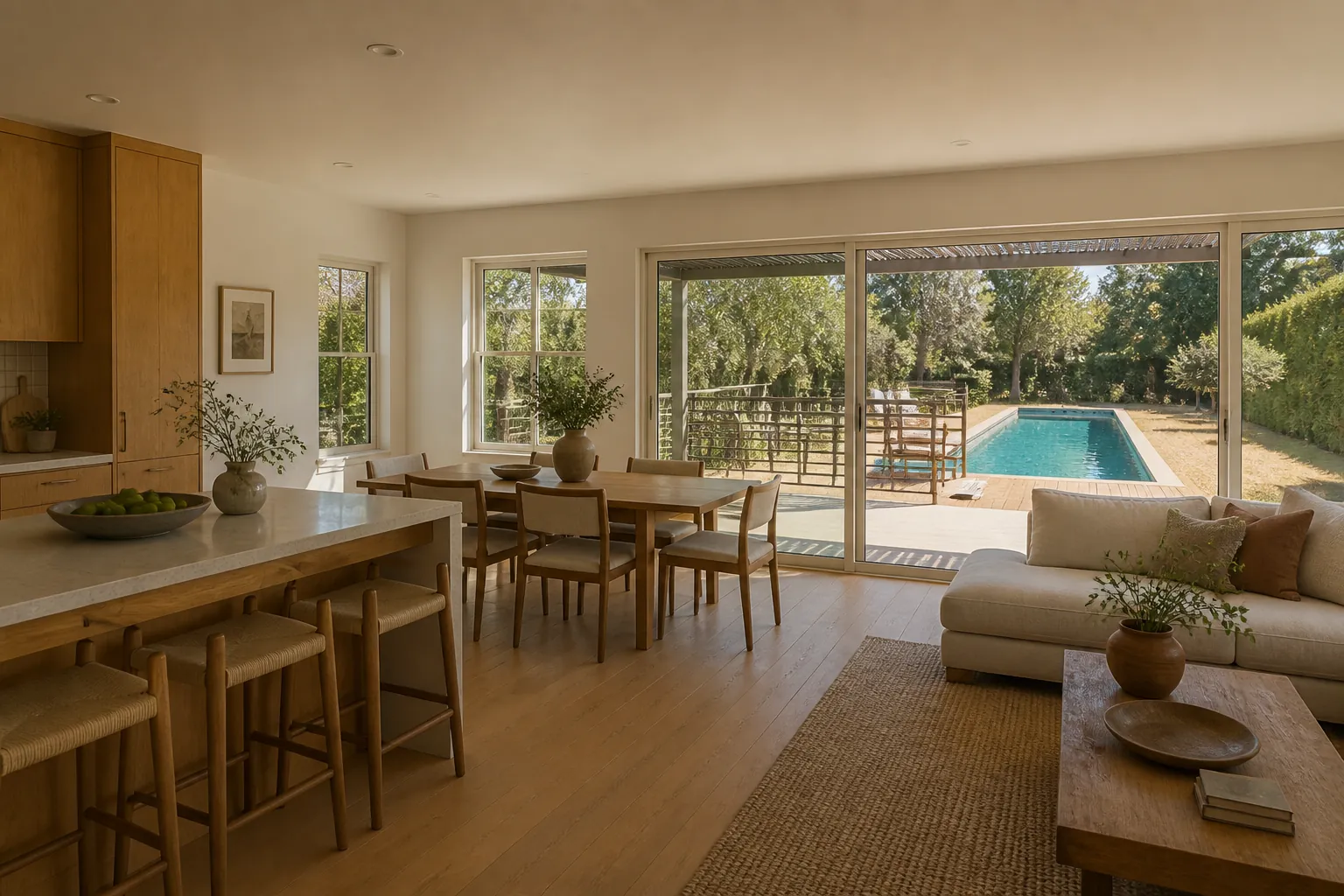 Proposed open-plan great room